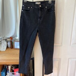 Madewell High Rise Slim Crop Boyjean
